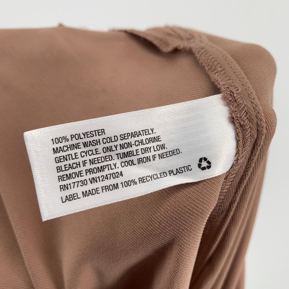 NWT Prologue Brown Cap Sleeve Ankle Jumpsuit Size Small - Picture 6 of 6